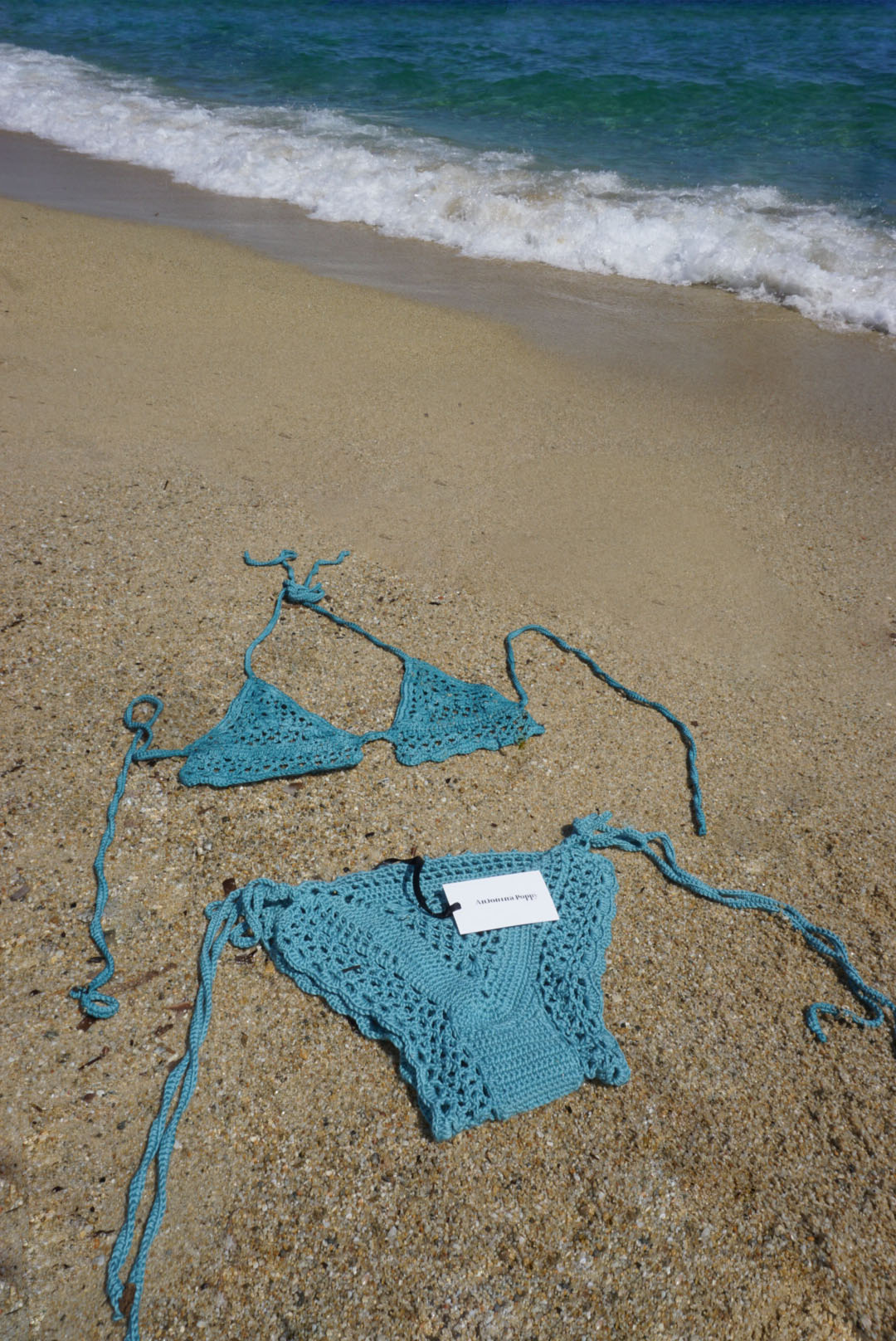 Blue Crochet Bikini